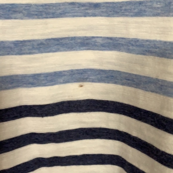 STRIPED RUFFLED LAYERED TOPS SIZE M - Picture 8 of 8